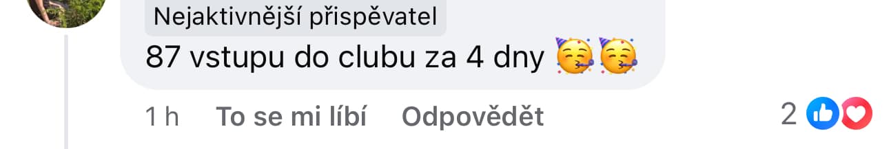 87 objednávek za 4 dny!